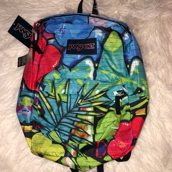 jansport graffiti backpack